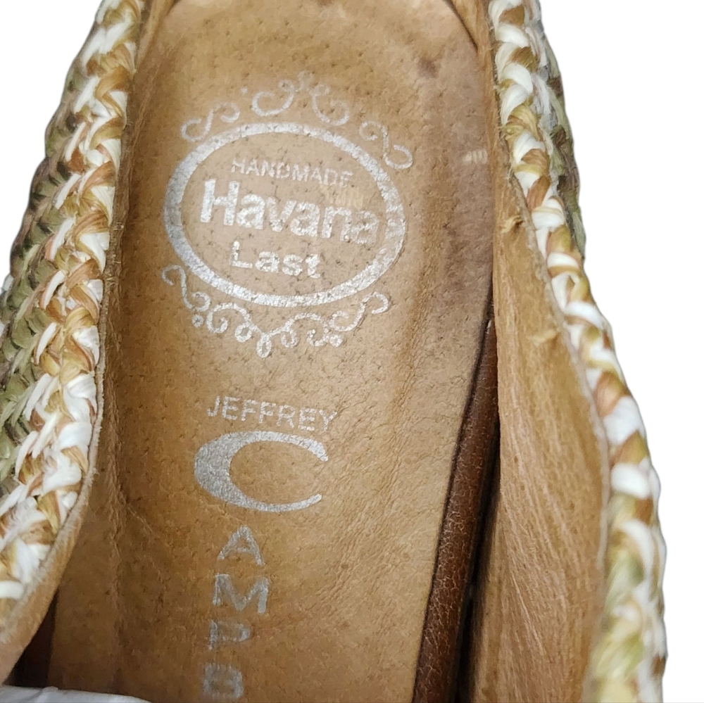Jeffrey Campbell Virgo Peep Toe Wedges, Womens 6 - Picture 11 of 11